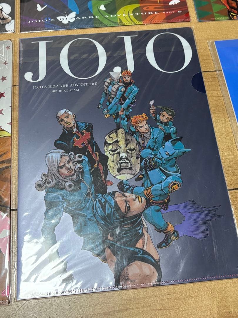 【レア 2012年】ジョジョ クリアファイル10種 ＋ 杜王町オーソンのノート