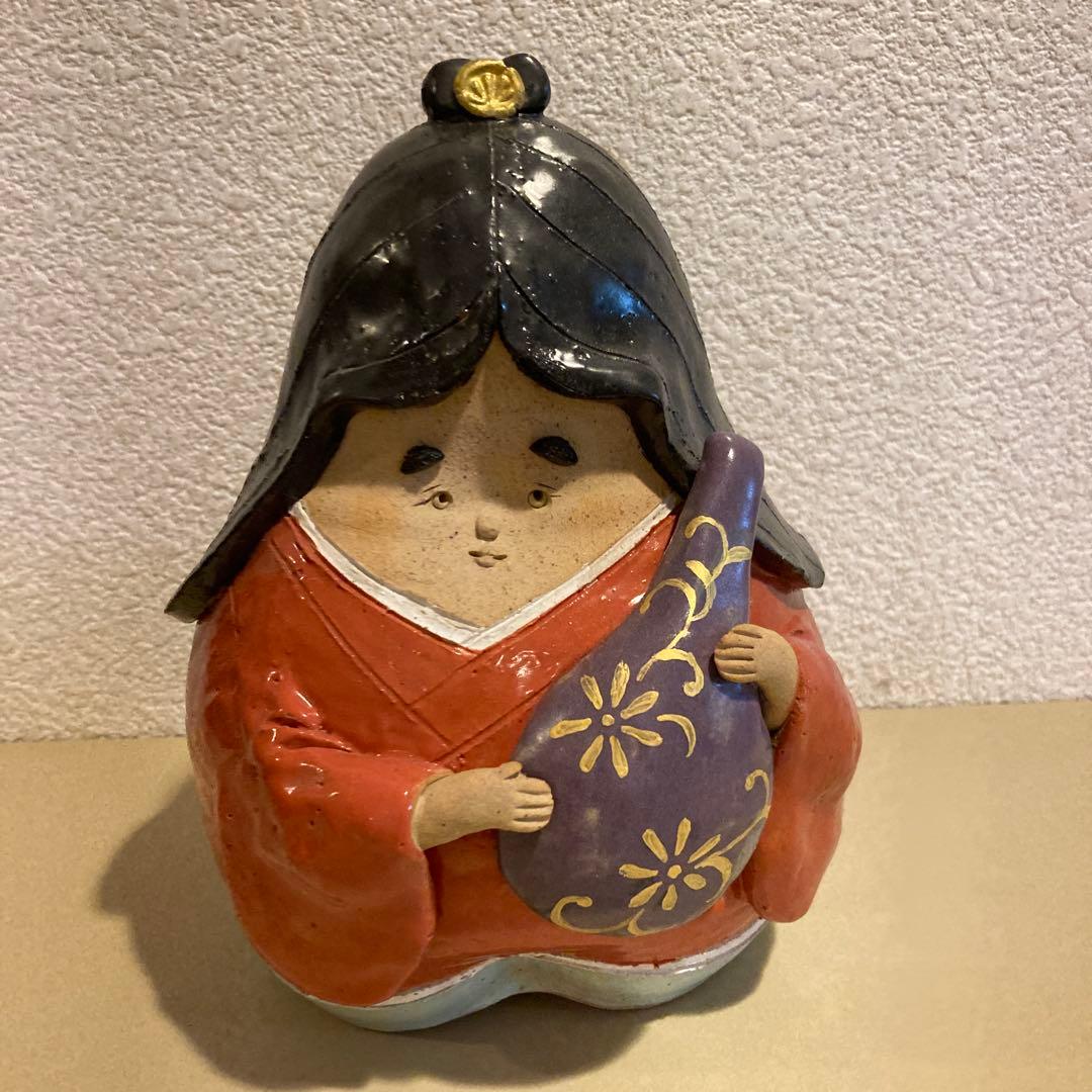 【訳あり】七福神　陶器　手作り　縁起物　作家物