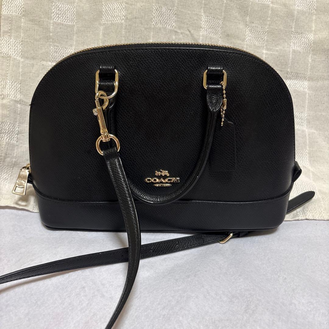 COACH ハンドバッグ ショルダーバッグ ブラック