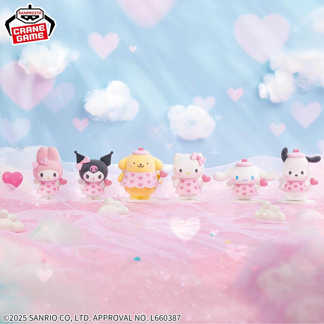 サンリオキャラクターズ　Fluffy Puffy Mine 全６種セット