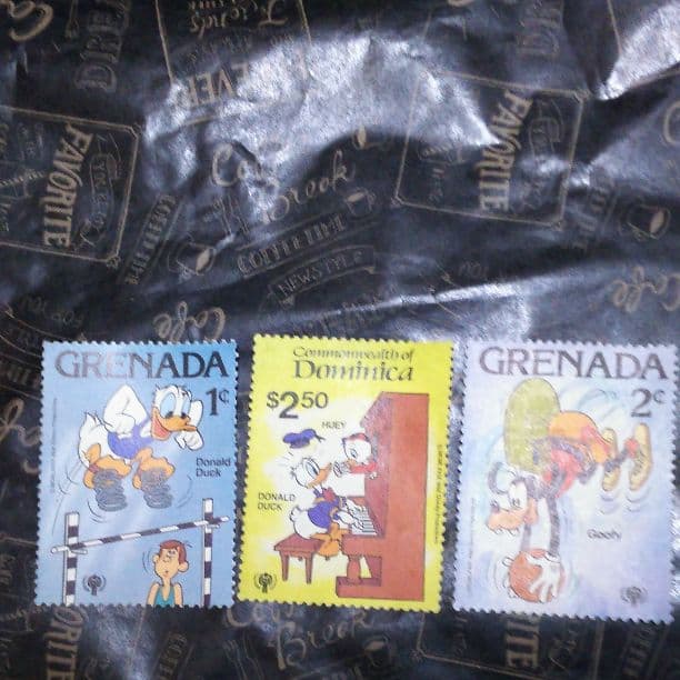 ディズニー未使用切手