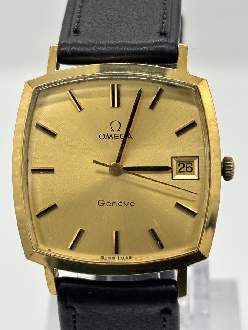 【美品】オメガ ジュネーブ 手巻き【132.0052】【稼働品】メンズモデル
