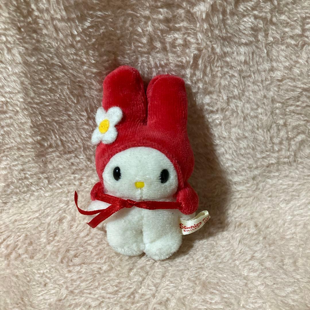 マイメロディ　ぬいぐるみ　10×5×4