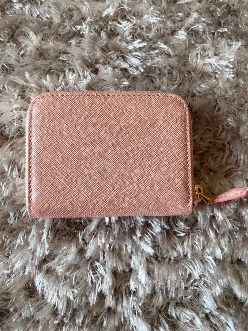 PRADA プラダ サフィアーノ　ケース　ピンク