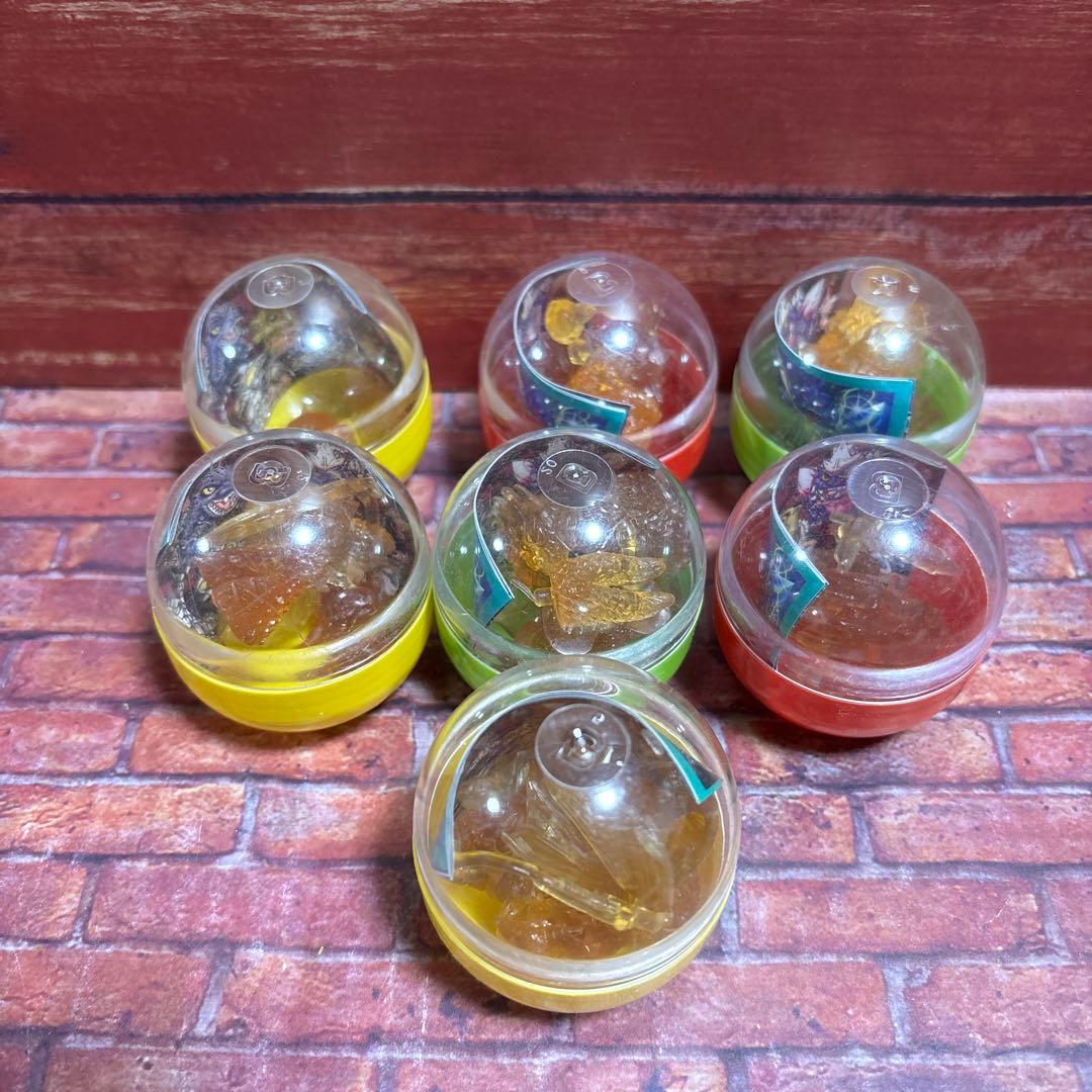 カ*君様 【当時モノ】ガシャポン　ゴジラ　カプセルトイ30個セット