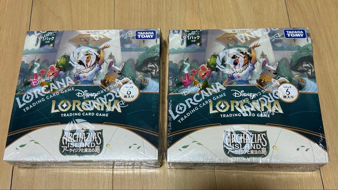 Disney ロルカナ アーケイジアと魔法の島 2BOX シュリンク付き