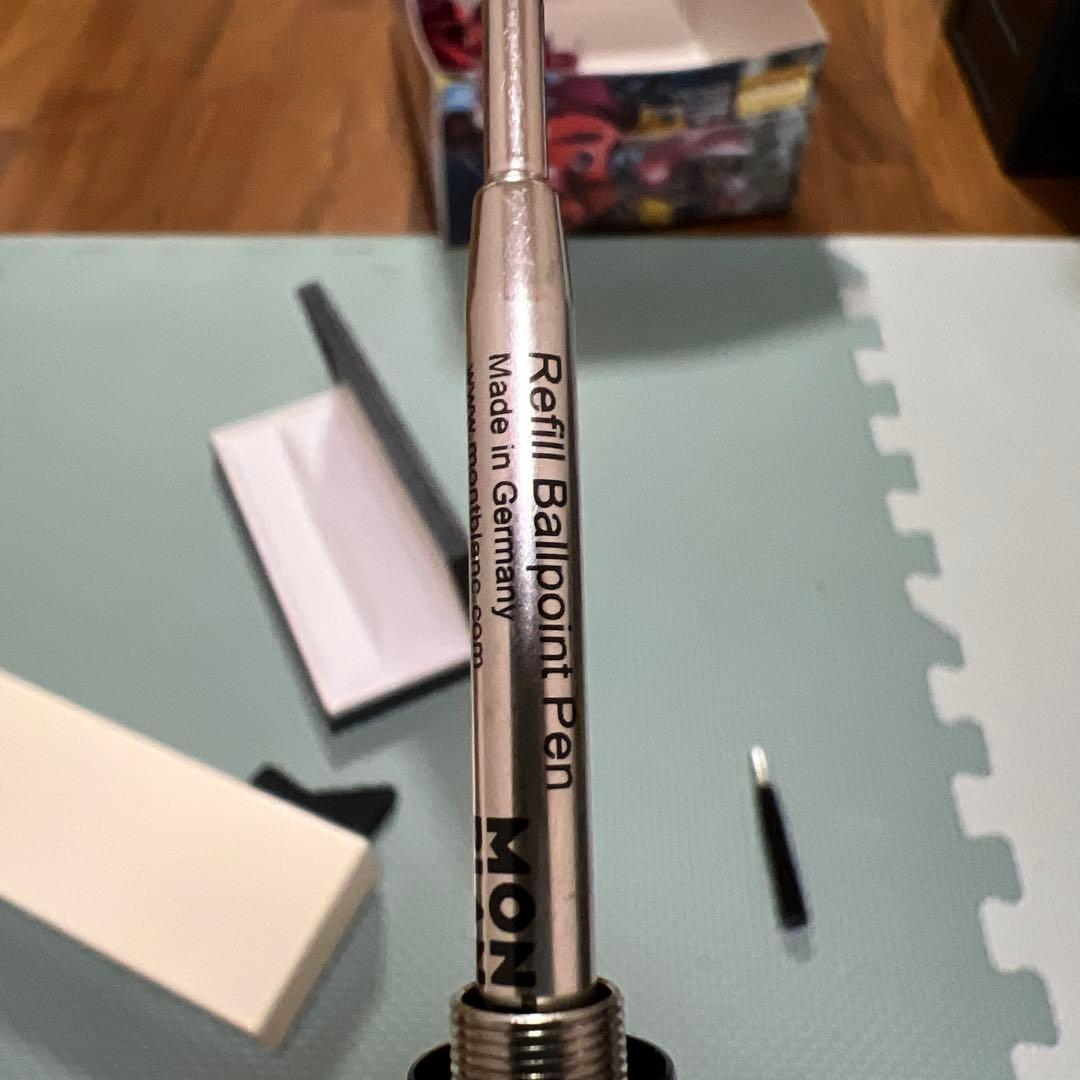 モンブラン　マイスターシュテュック　プラチナ　ミッドサイズボールペン