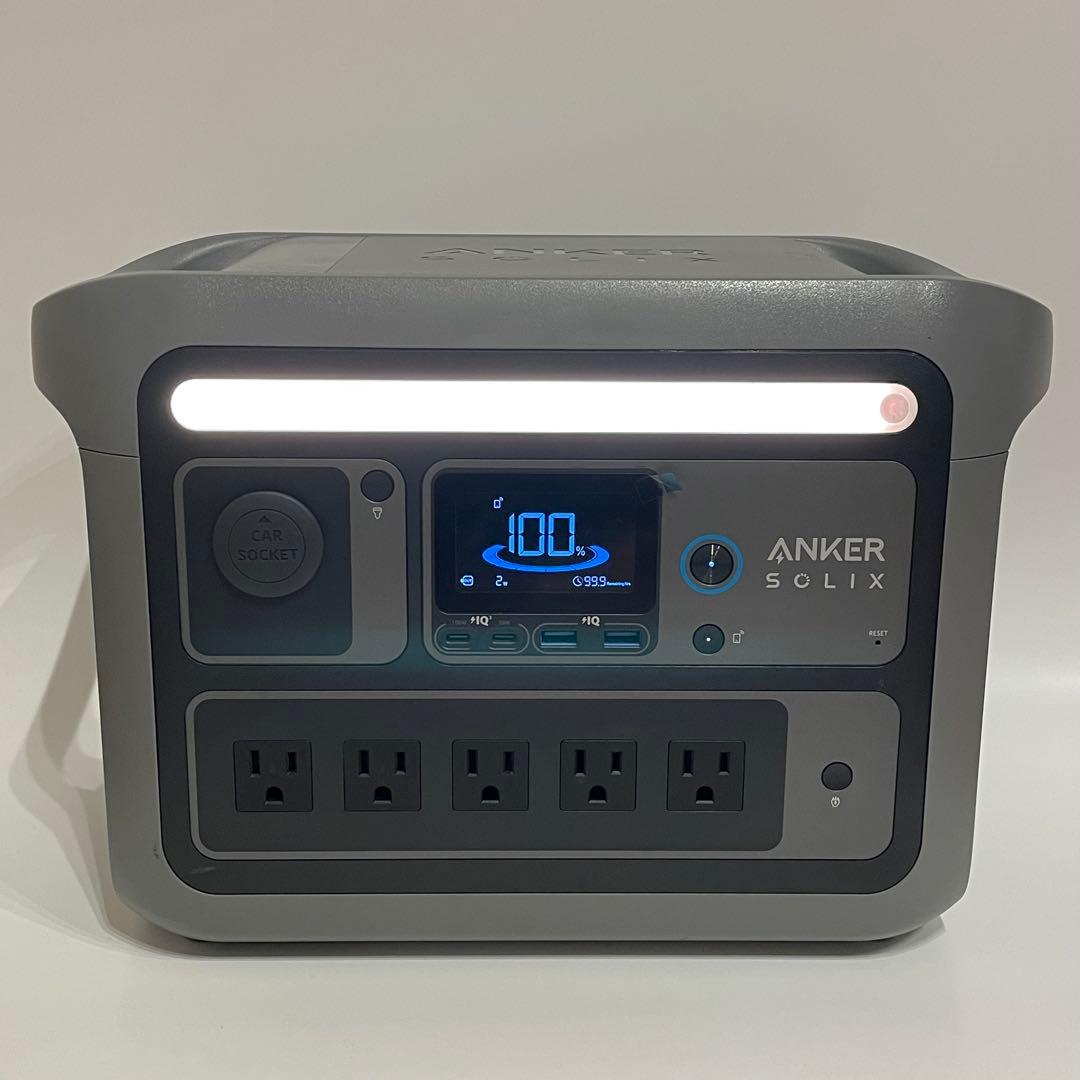 【未使用】Anker Solix C800 ポータブル電源キャンプ 防災 高出力