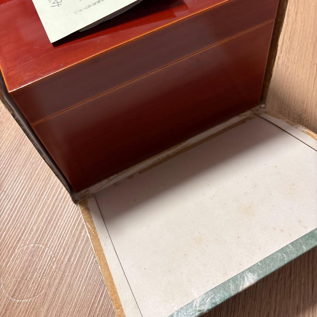 春慶塗　茶箱　4点セット