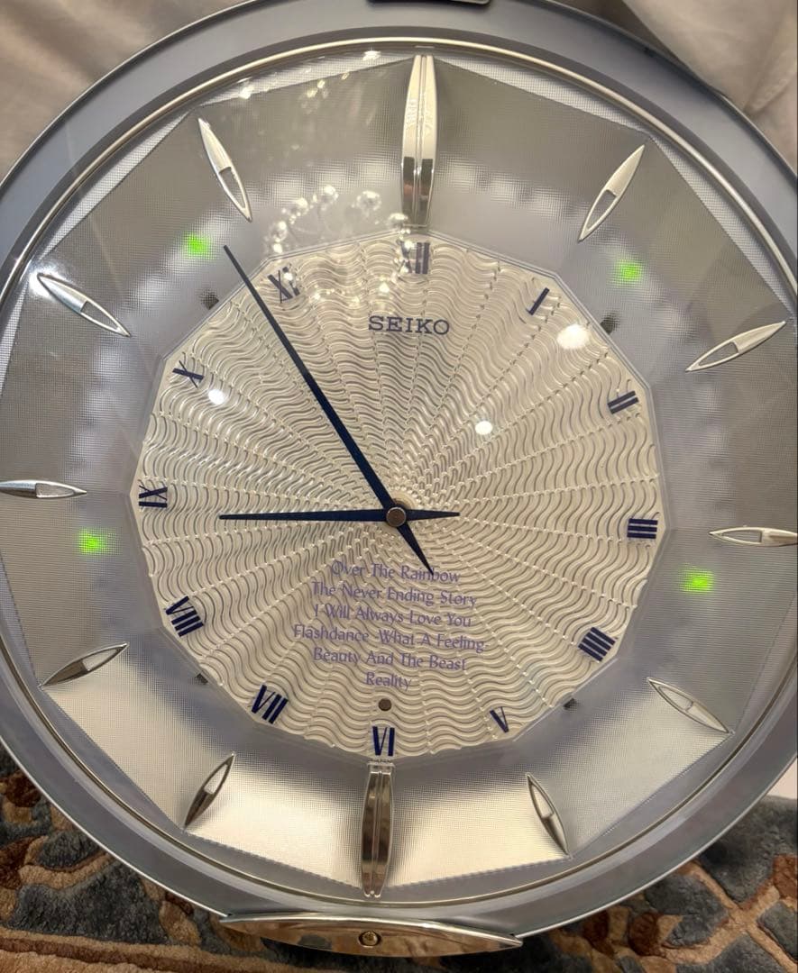 RE545L 壁掛け時計 SEIKOイルミナ