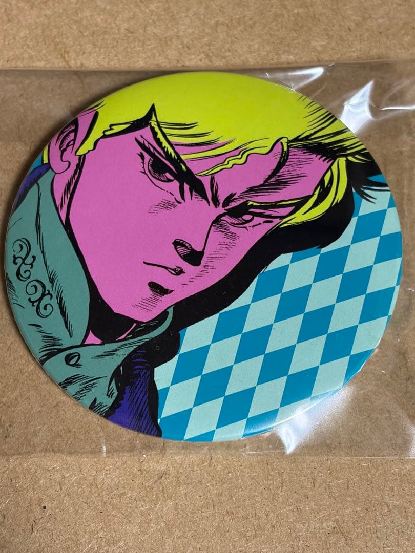 ジョジョの奇妙な冒険 ジャンプ展 50周年記念 缶バッジ DIO ディオ