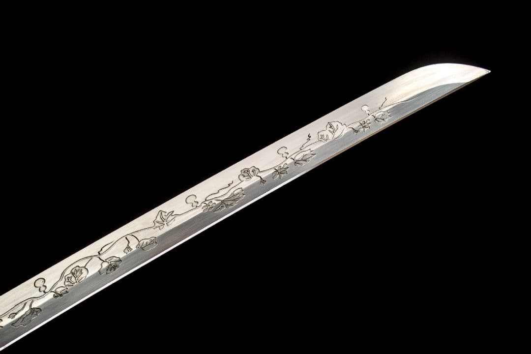 1057-武具 刀装具 日本刀　模造刀 居合刀 武士道 武蔵 鑑賞用 手鍛造打