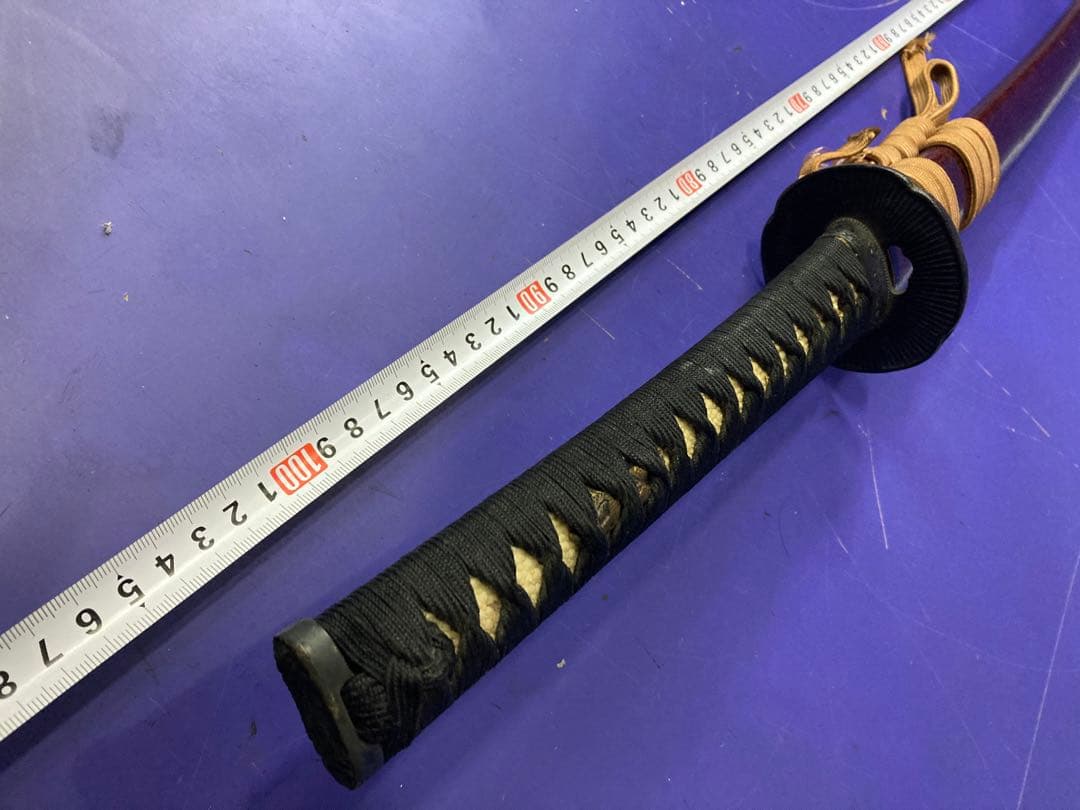 G）模造刀 日本刀 太刀 総長さ約104cm