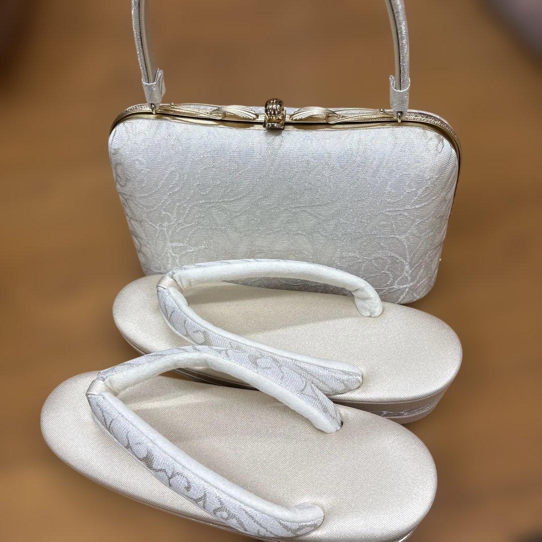 フォーマル 草履バッグセット フリーサイズ