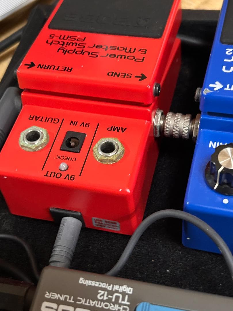 な*ん様 BOSS BF-2B GE-7B CS-2 PSM-5 　ボード