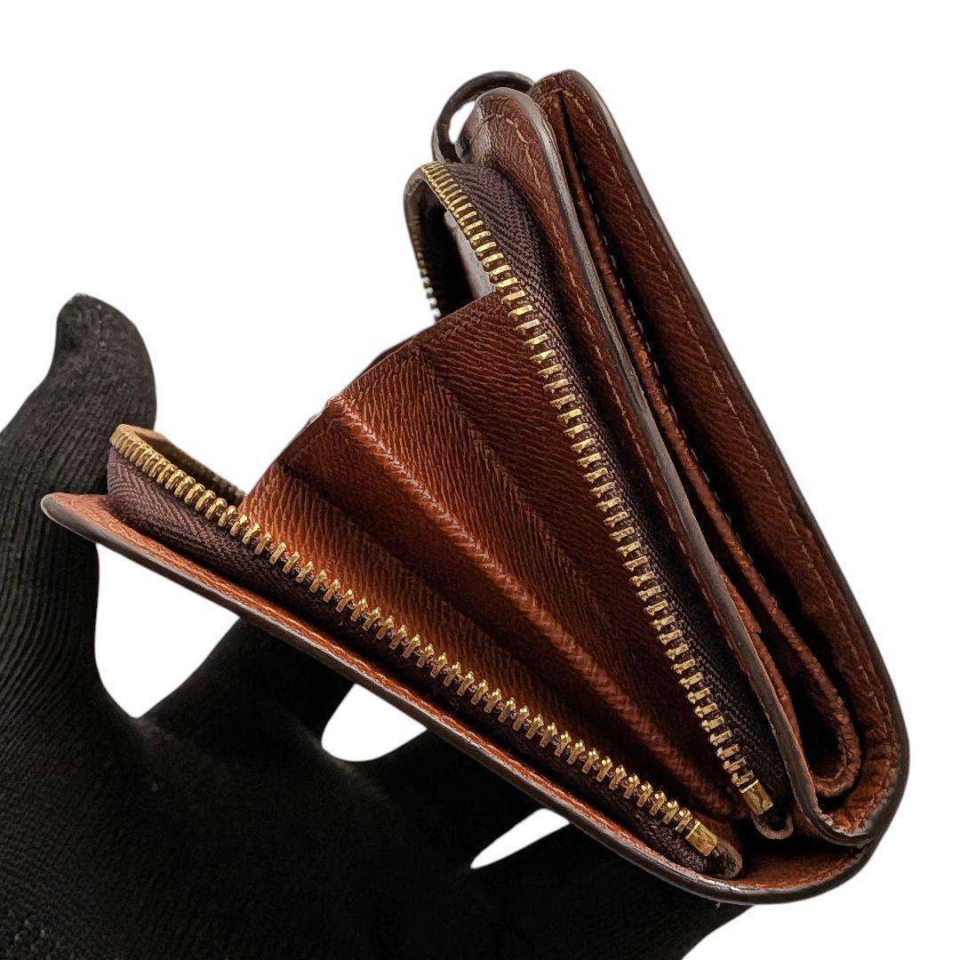 良品 ルイヴィトン モノグラム コンパクトジップ コンパクト財布 946