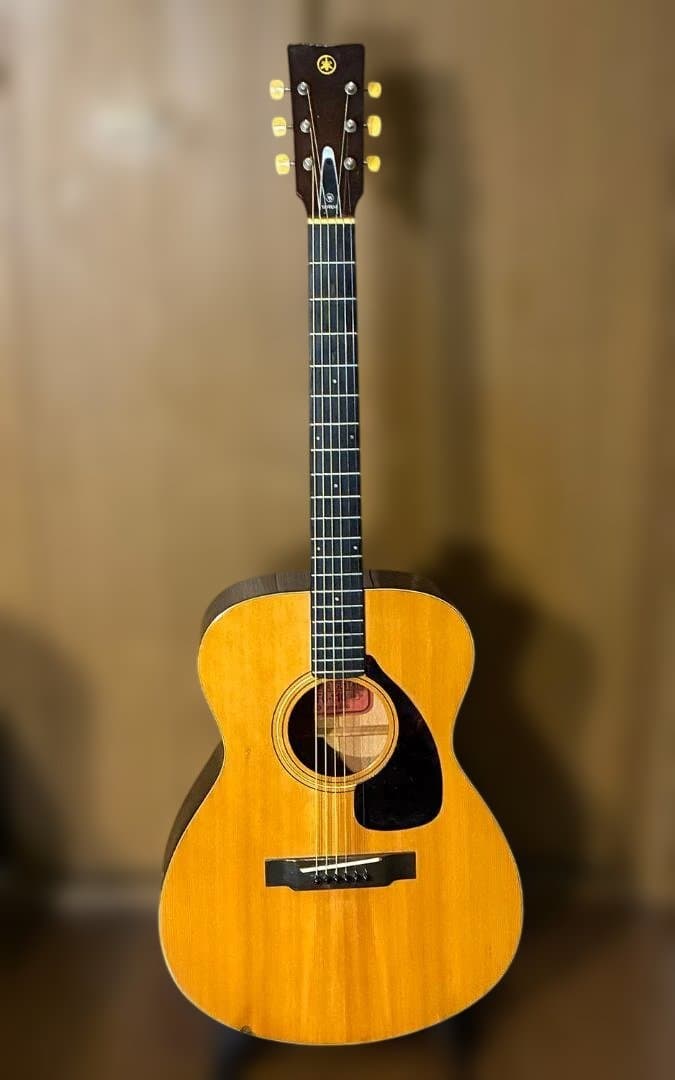 ★　弾き込まれた綺麗な音色　YAMAHA ビンテージFG110赤ラベル試聴動画有