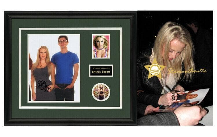 直筆サイン入り写真 ブリトニー・スピアーズ 歌手 SA鑑定済