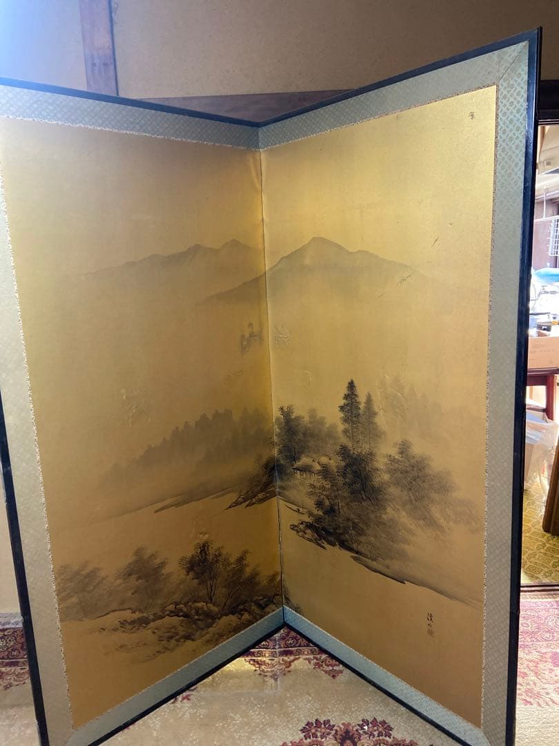 金屏風