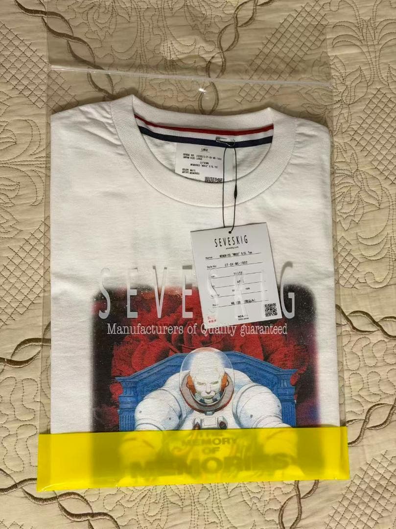 新品未使用 レシート付き SEVESKIG×MEMORIES Tシャツ Lサイズ