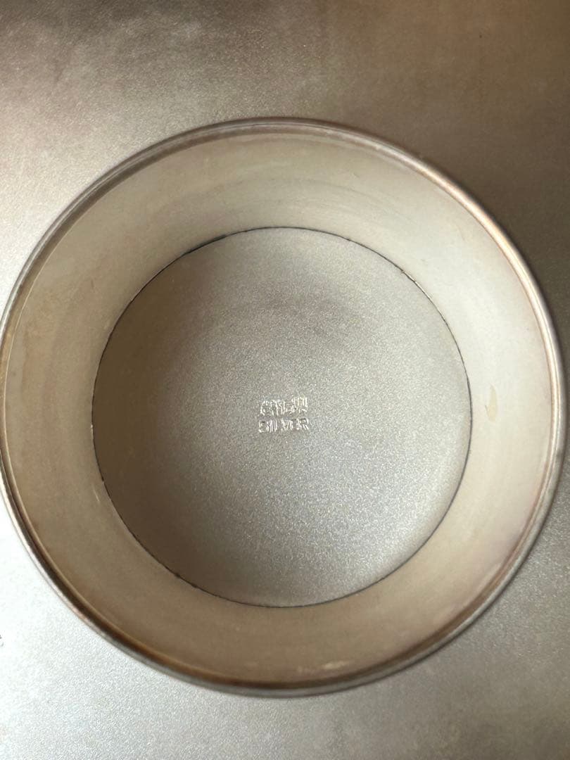 造幣局製　日本赤十字社　銀盃