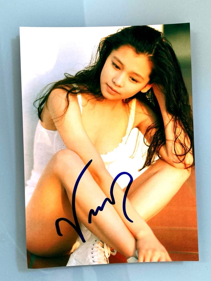 ビビアン・スー直筆サイン入り2Lサイズ写真…Vivian Hsu…