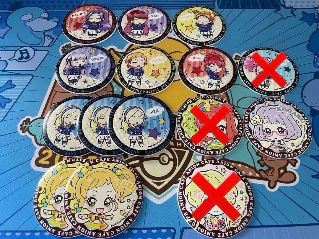 アイカツ アニオン 限定 マグバッジ