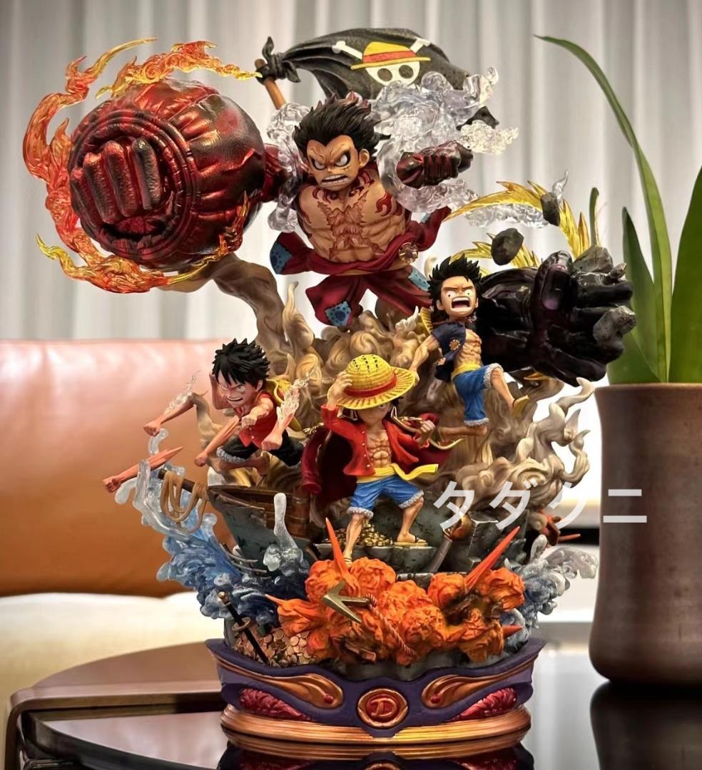 ワンピース モンキー・D・ルフィ ワーコレサイズ フィギュア ガレージキット