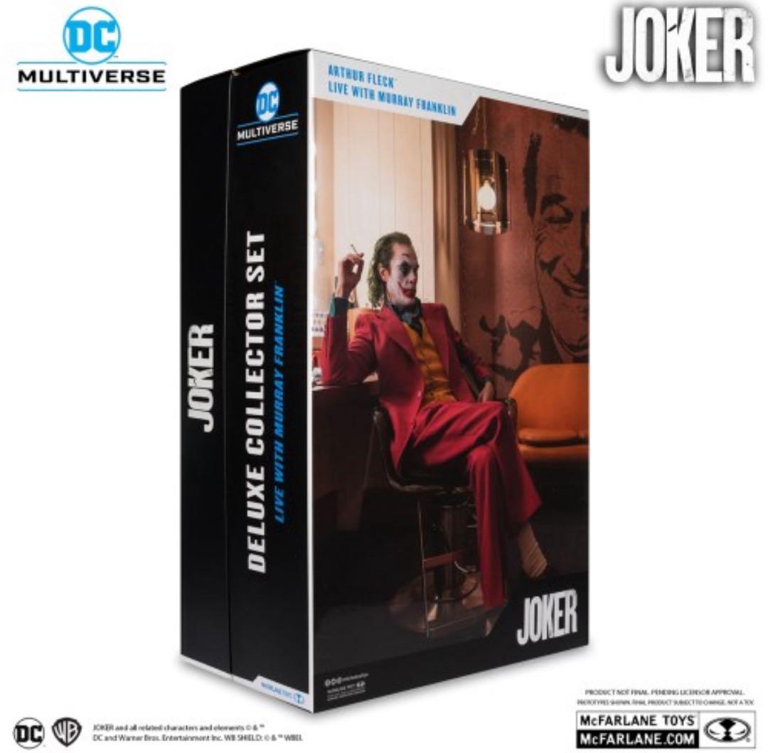 【DCマルチバース】 7インチ　アーサーフレック＆マレーフランクリンショー