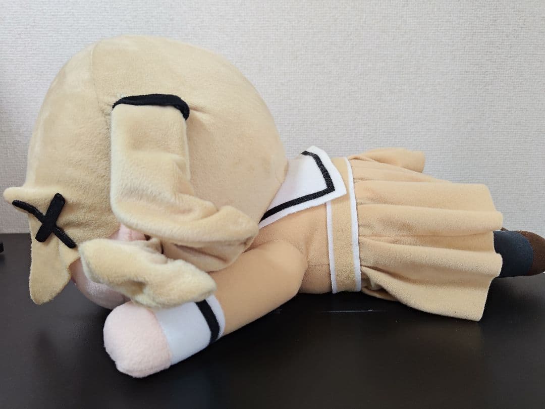 【美品】バンドリ　メガジャンボ寝そべりぬいぐるみ　市ヶ谷有咲