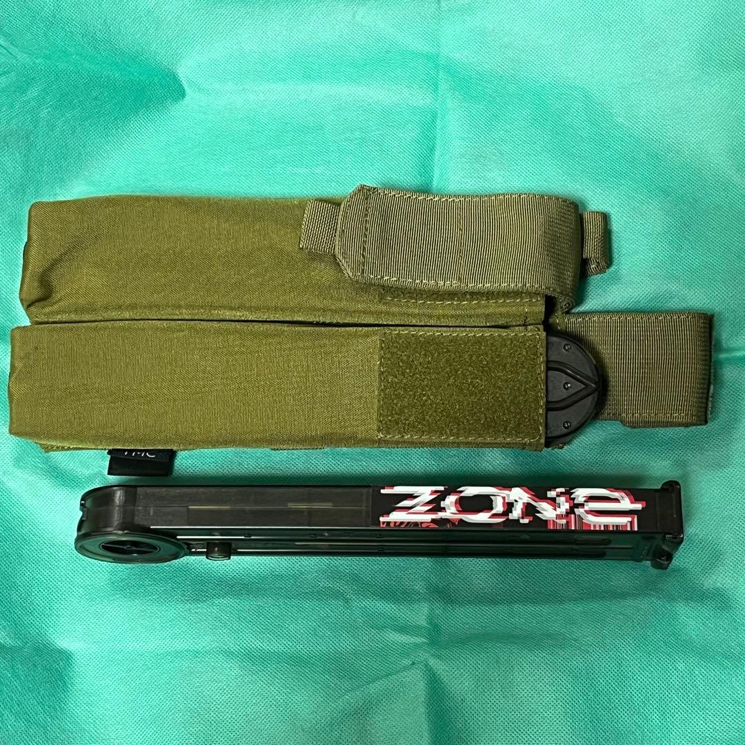 【東京マルイ】P90tr(ステッカー・ペイント有) マガジンなど【おまけ付き】