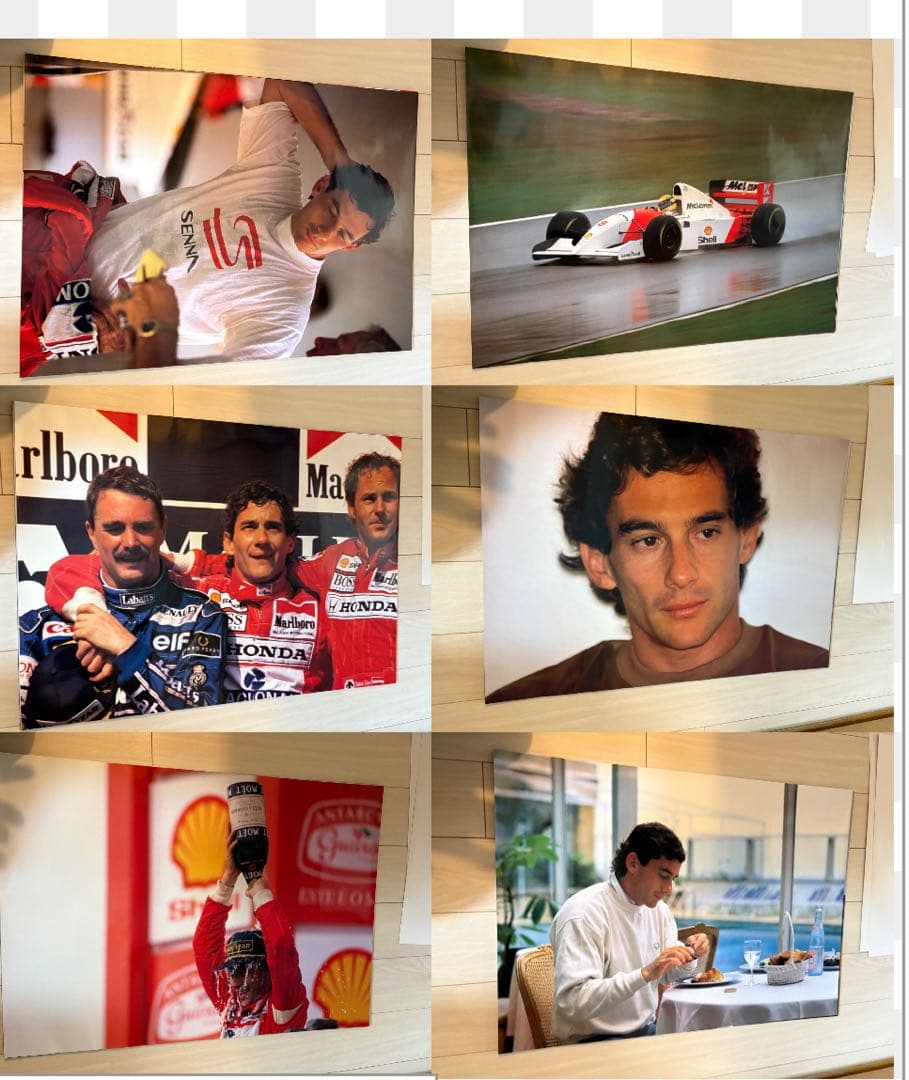 AYRTON SENNA 10YEARS PORTRAITS 24枚　ポスター