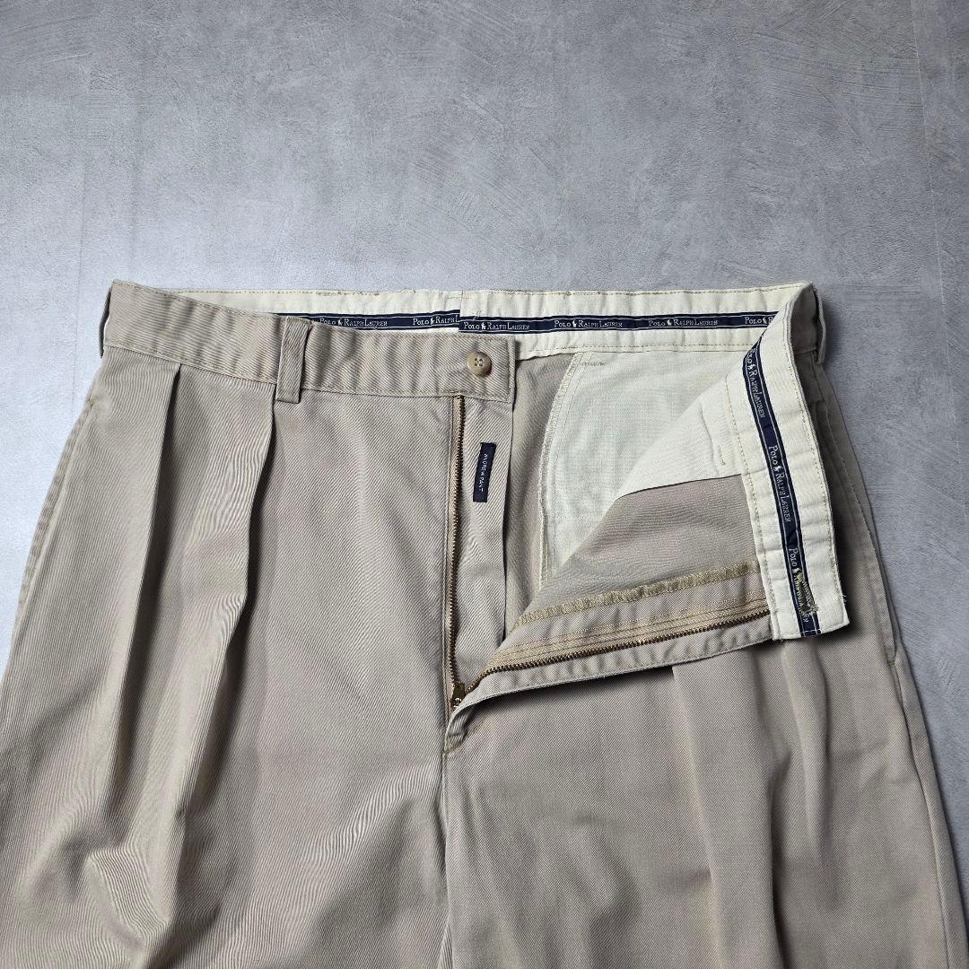 PoloByRalphLaurenANDREWラルフローレン90sポロチノW36