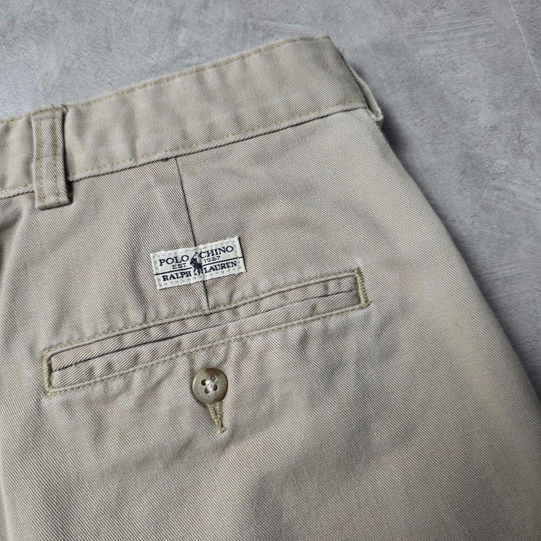 PoloByRalphLaurenANDREWラルフローレン90sポロチノW36