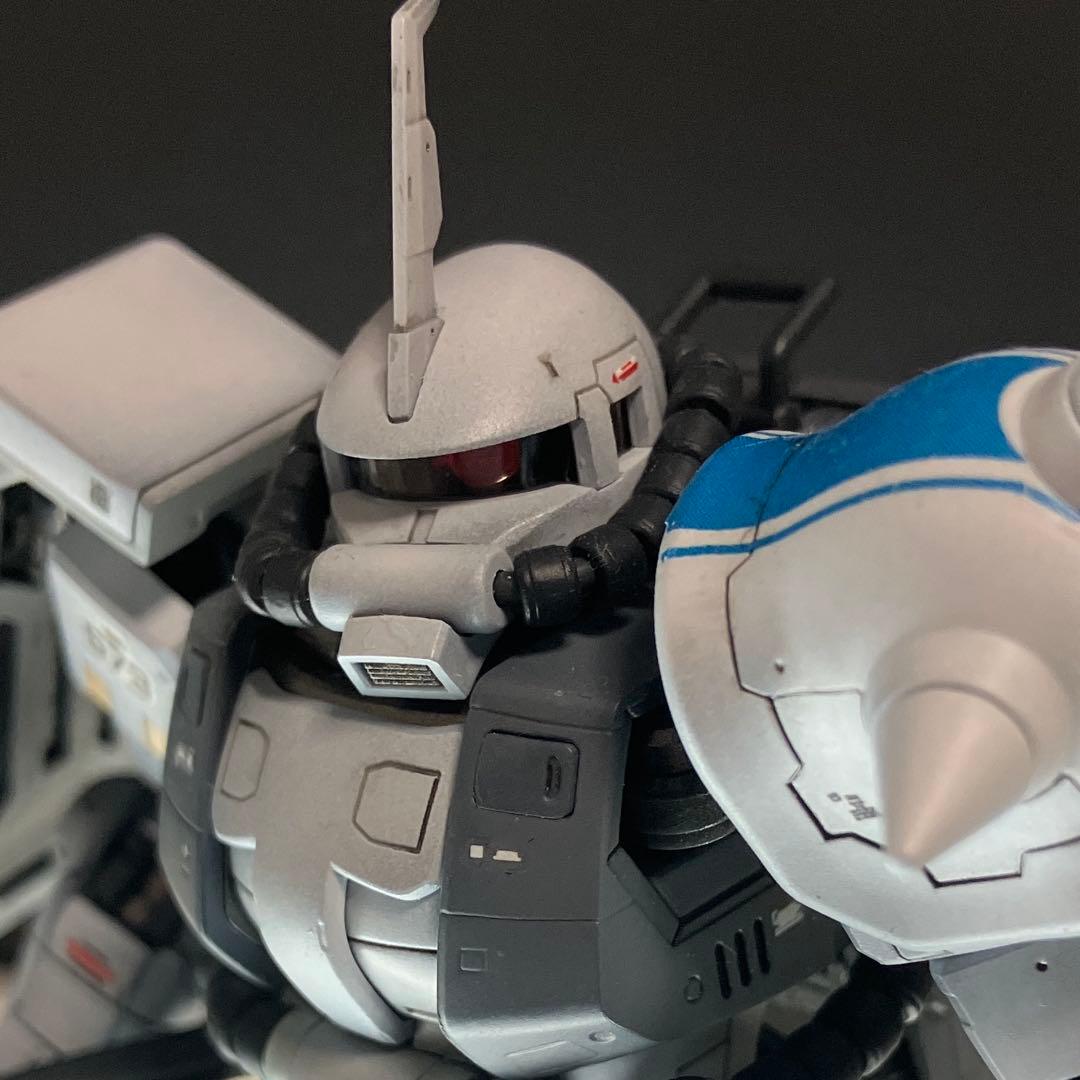【塗装済】RG MS-06R-1A シン・マツナガ専用ザクII 【完成品】