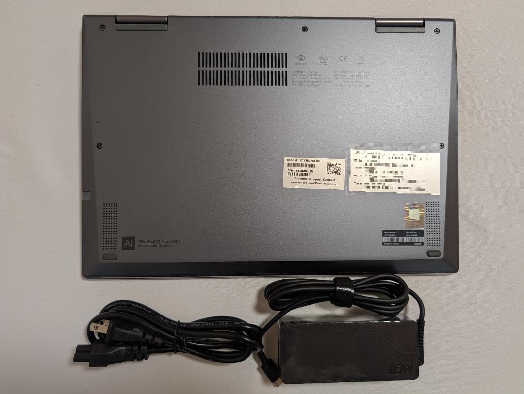 ThinkPad X1 Yoga Gen6 i7/16G/4Kタッチ/2in1