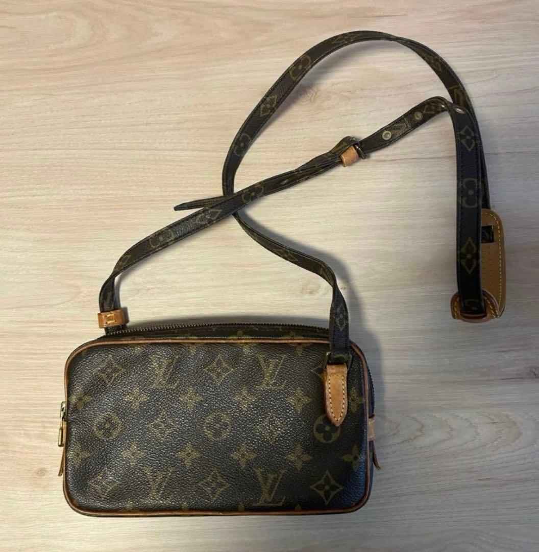 【美品】ルイヴィトン ＊ マルリーバンドリエール　ショルダーバッグ