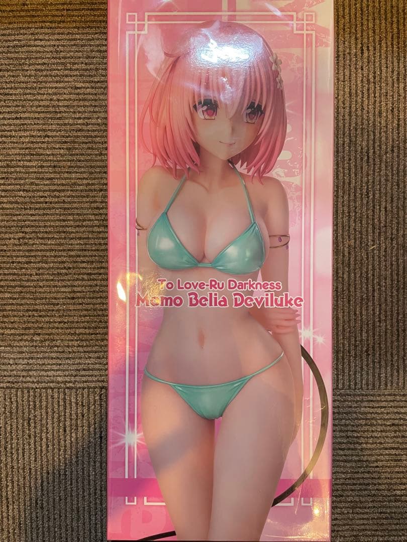 絶版 貴重 1/4 特大 モモ・べリア・デビルーク ToLOVEる　水着シリーズ
