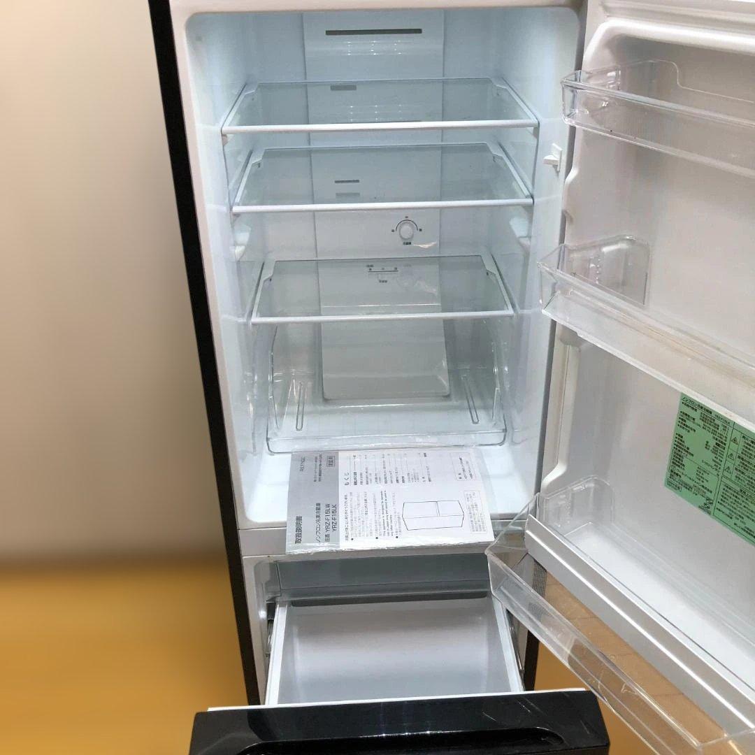 【高年式】ヤマダ ノンフロン冷凍冷蔵庫 YRZ-F15LK 2024年製