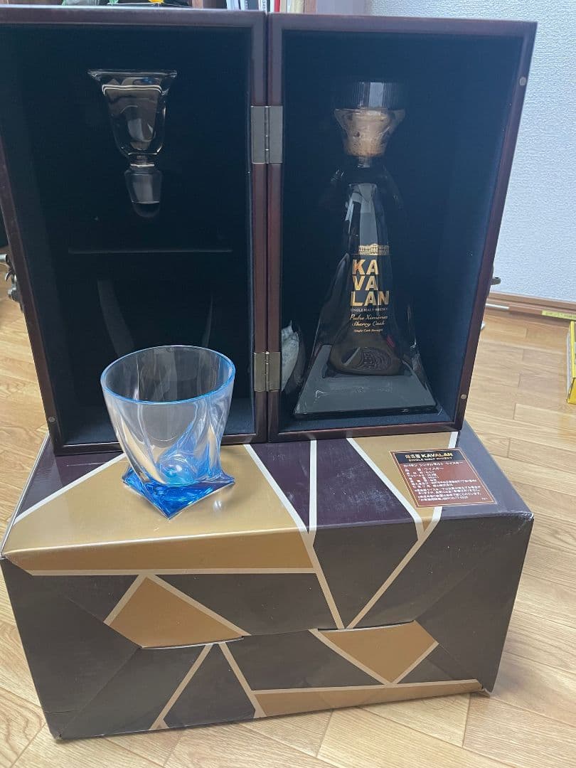 カバラン ペドロヒメネスシェリーカスク ギフトセット 950ml