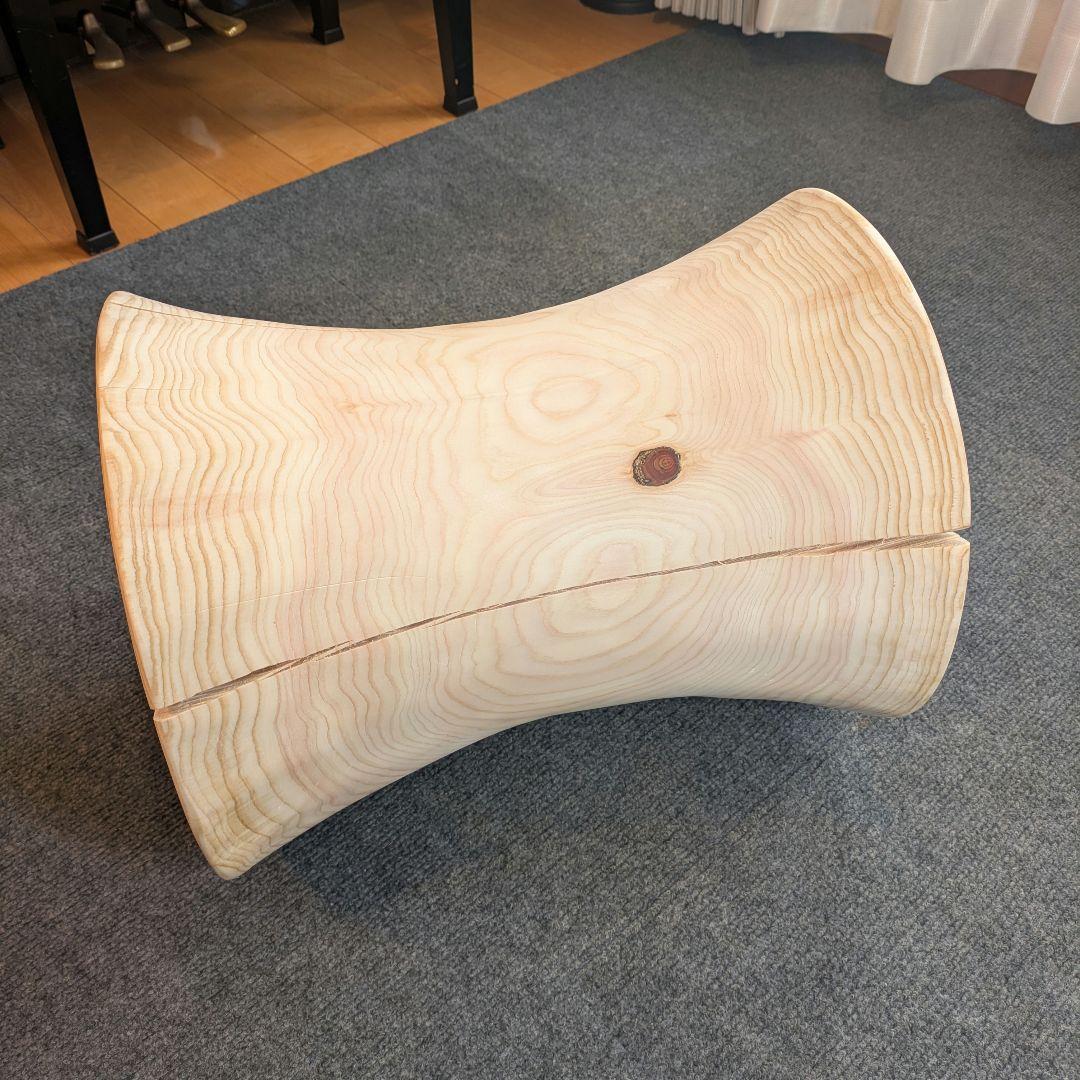 outdoorman　檜②　丸太　椅子　スツール　テーブル　高さ約40㎝