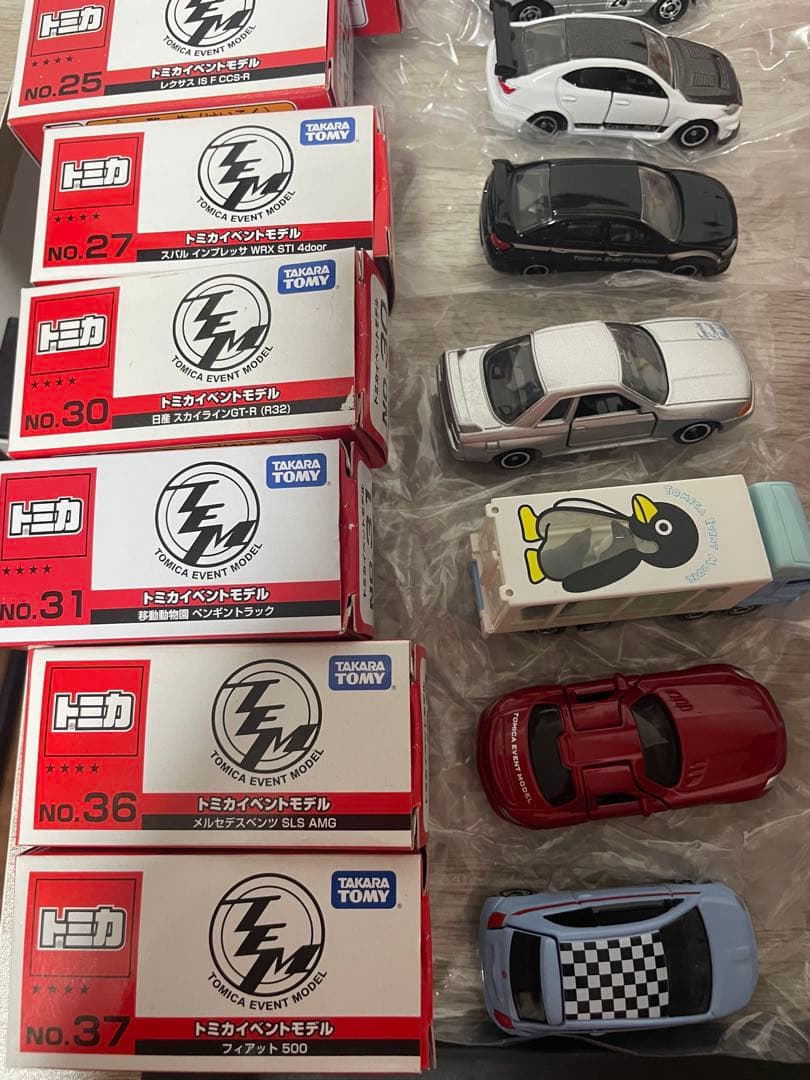 トミカ イベントモデル　廃番ミニカーセット 18台