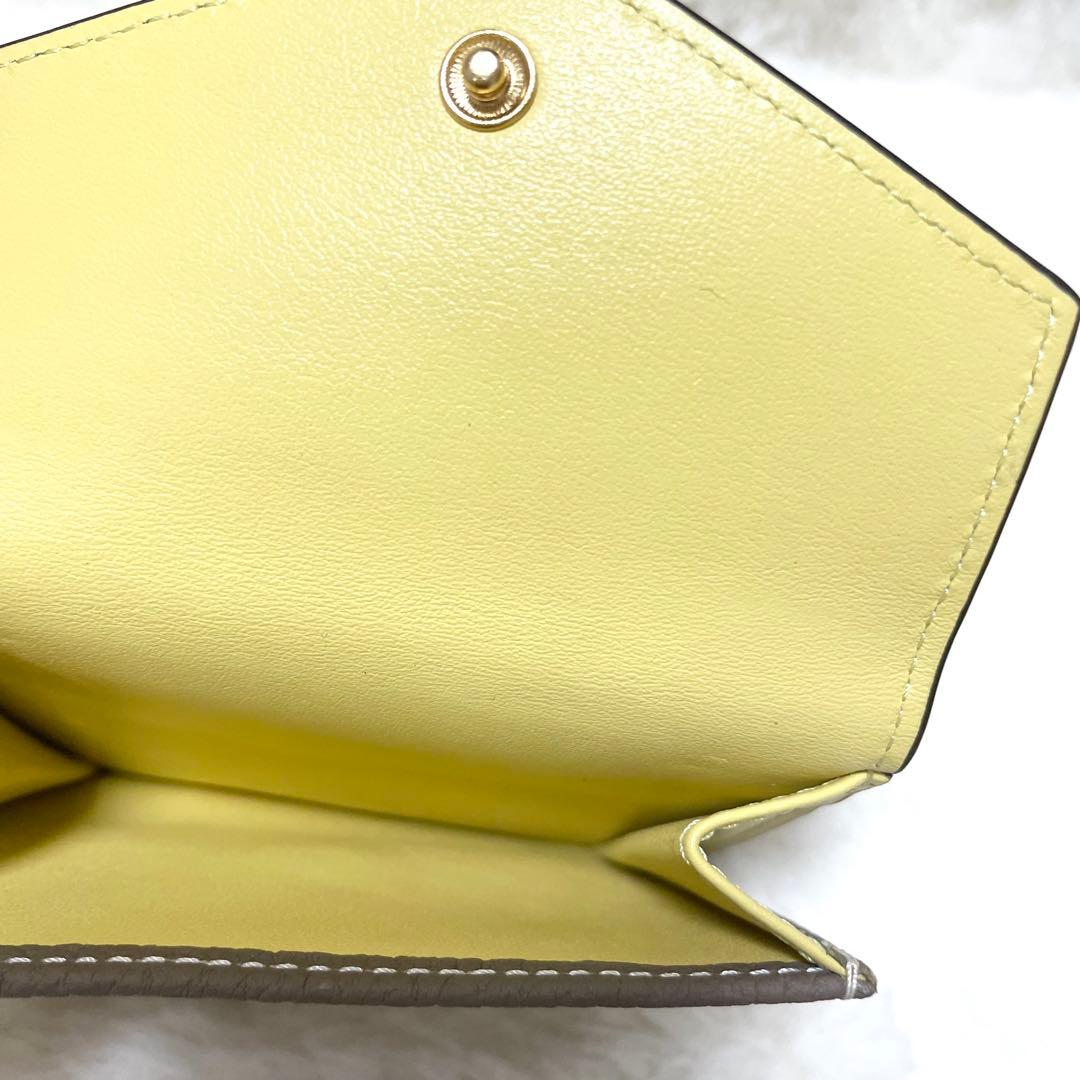 【未使用級✨】 ボナベンチュラ 三つ折り 財布 スモール ウォレット ベージュ