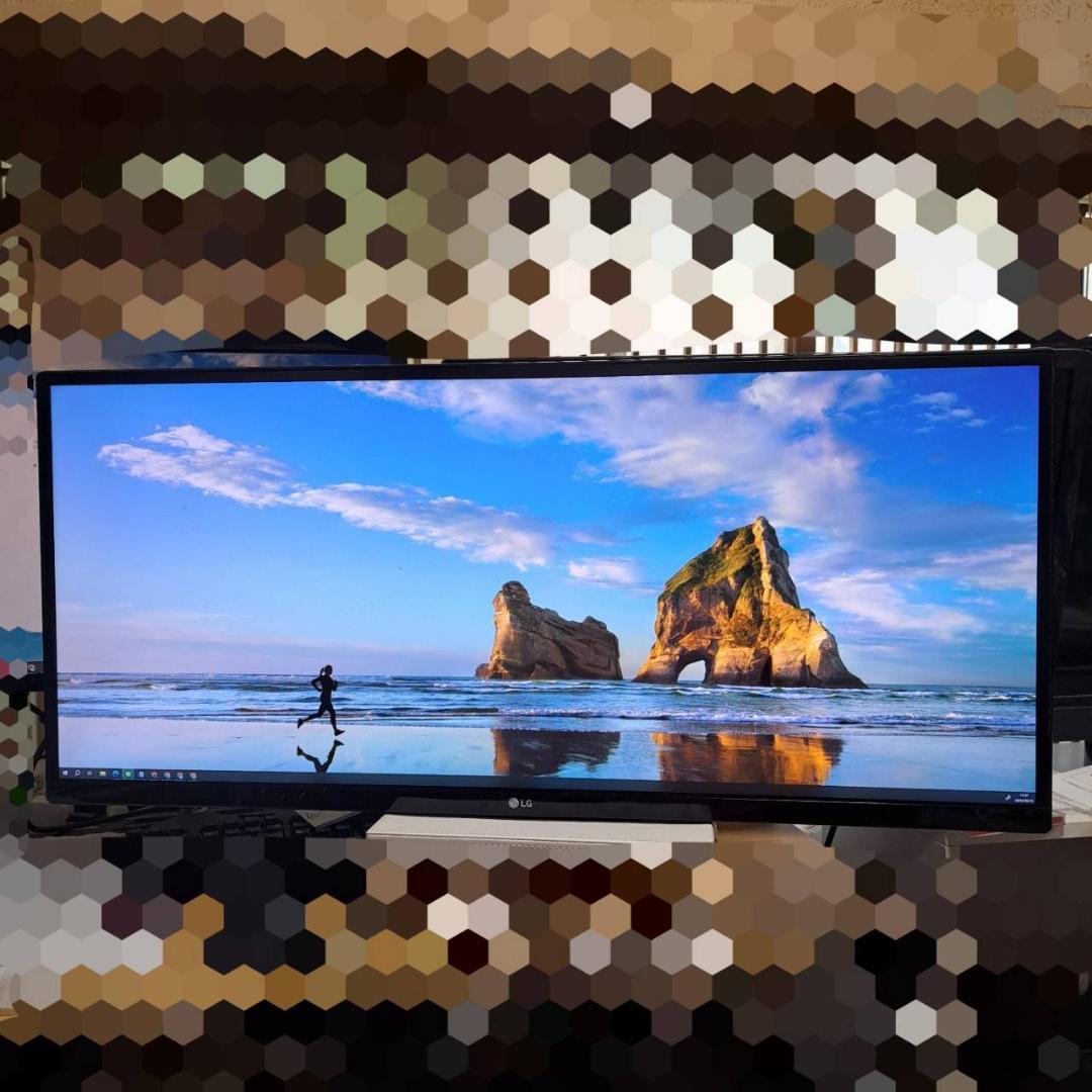 【訳アリ】LG　34インチ ウルトラワイドモニター　34WL750-B