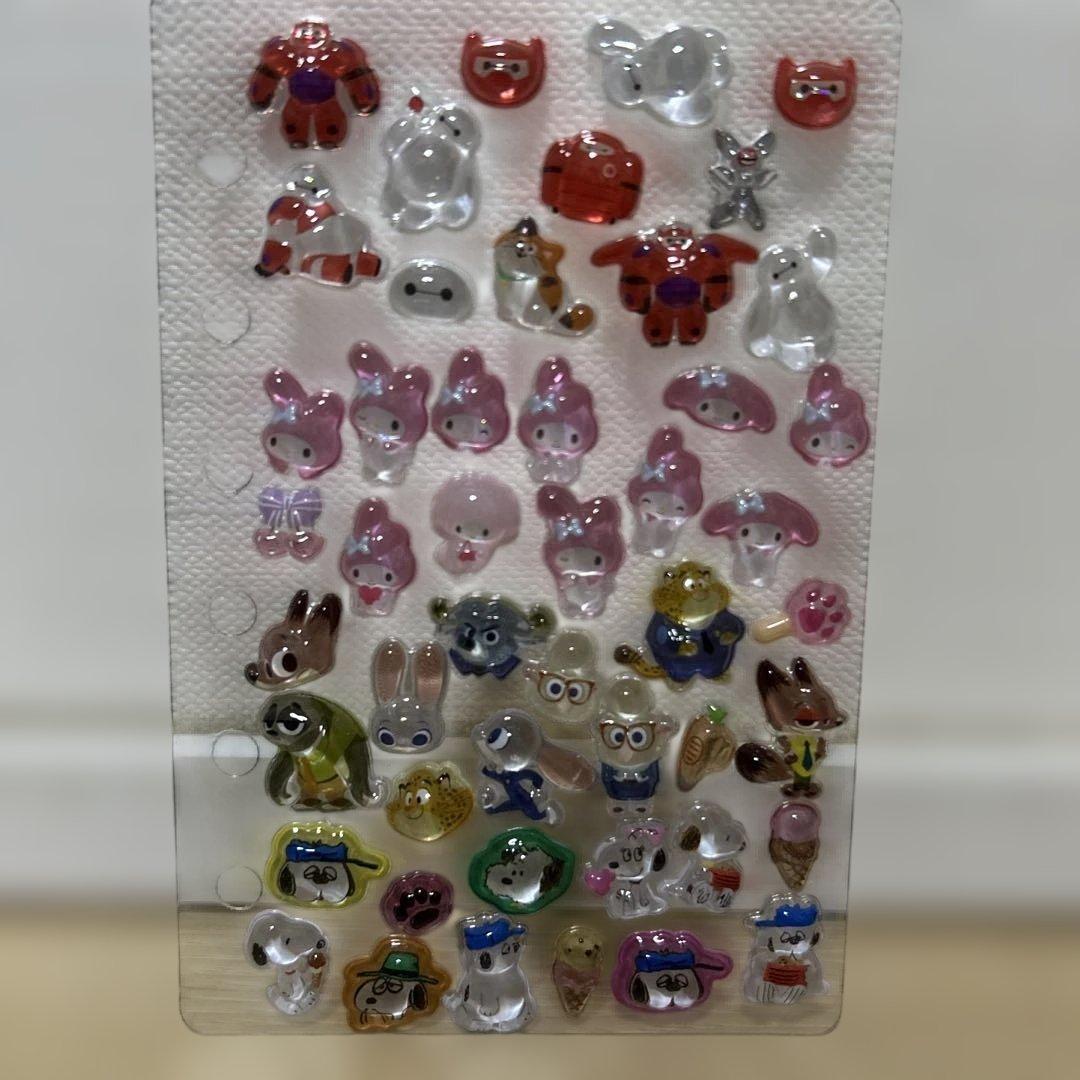 ラメシールバインダー完成品　ボンボンドロップmini 18種類全正規品　オマケ付