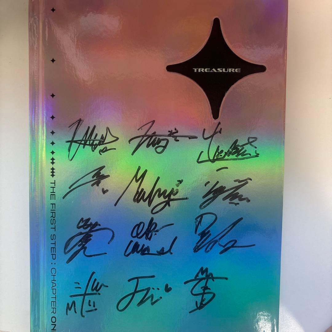 【最終値下げ】TREASURE 直筆サイン