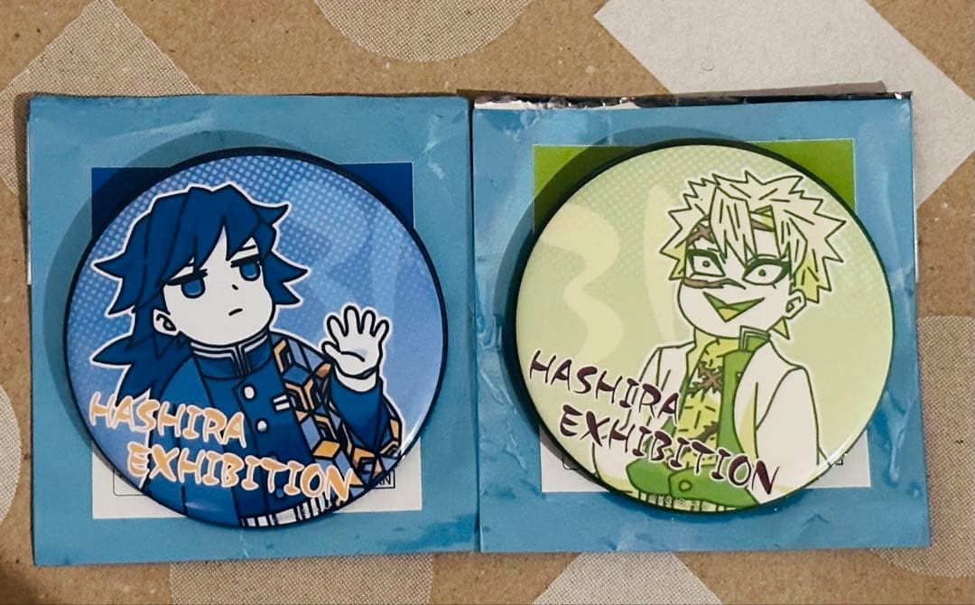 鬼滅の刃 不死川実弥 冨岡義勇 柱展 柱百景 エモーショナル 缶バッジ 31