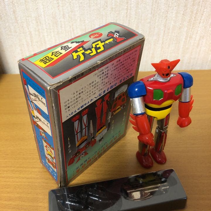 【レア】当時もの　超合金　ポピー ゲッター1 青肩