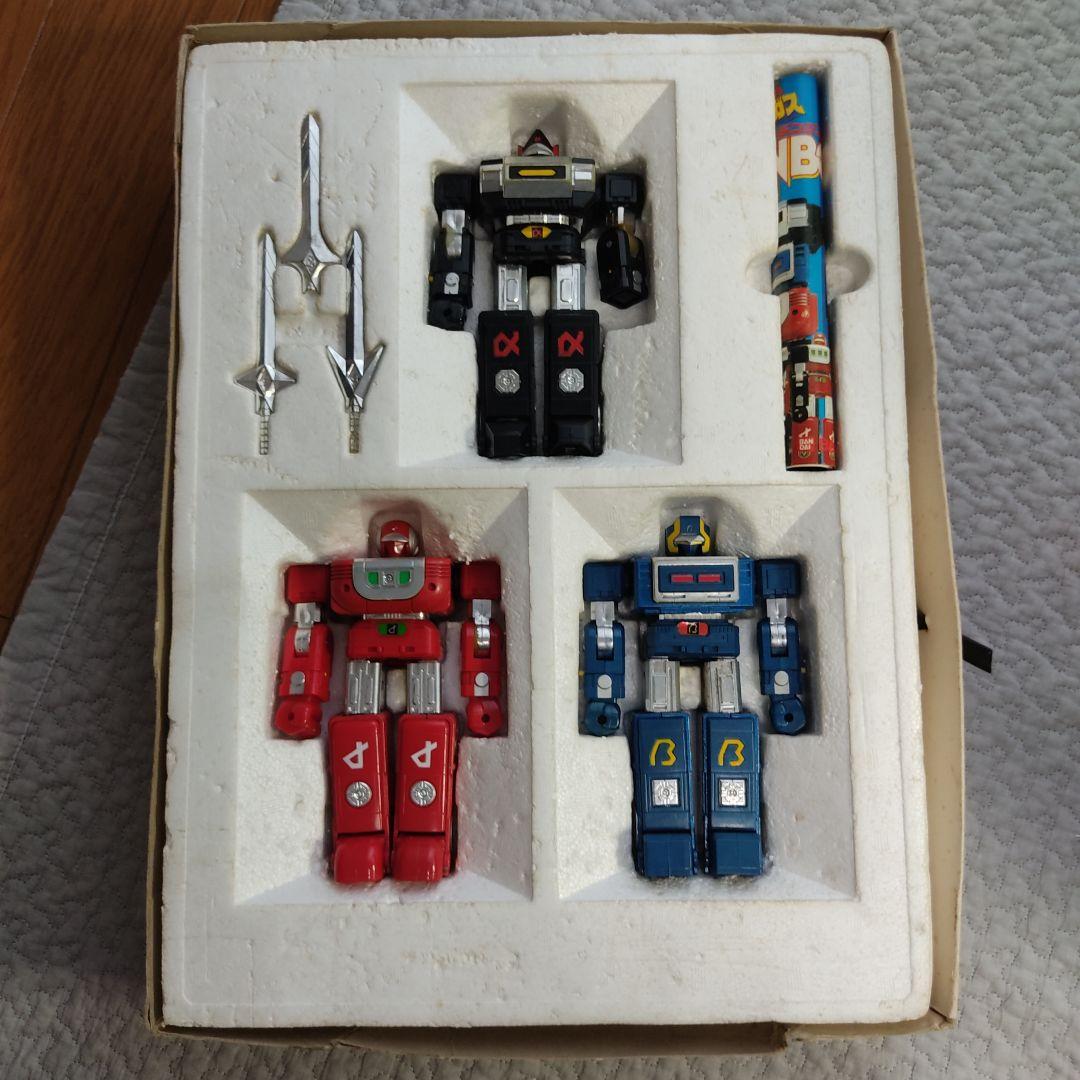 [超レア超合金！]DX超合金！光速電神アルベガス　3体合体