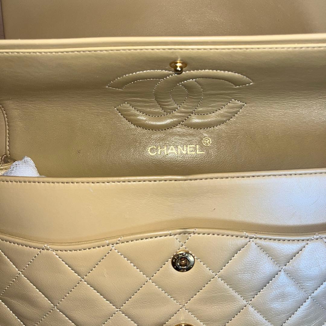 CHANEL シャネル マトラッセ ショルダーバッグ ヴィンテージ ベージュ